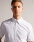 <P>Ss Mini Dog Print Shirt</P>